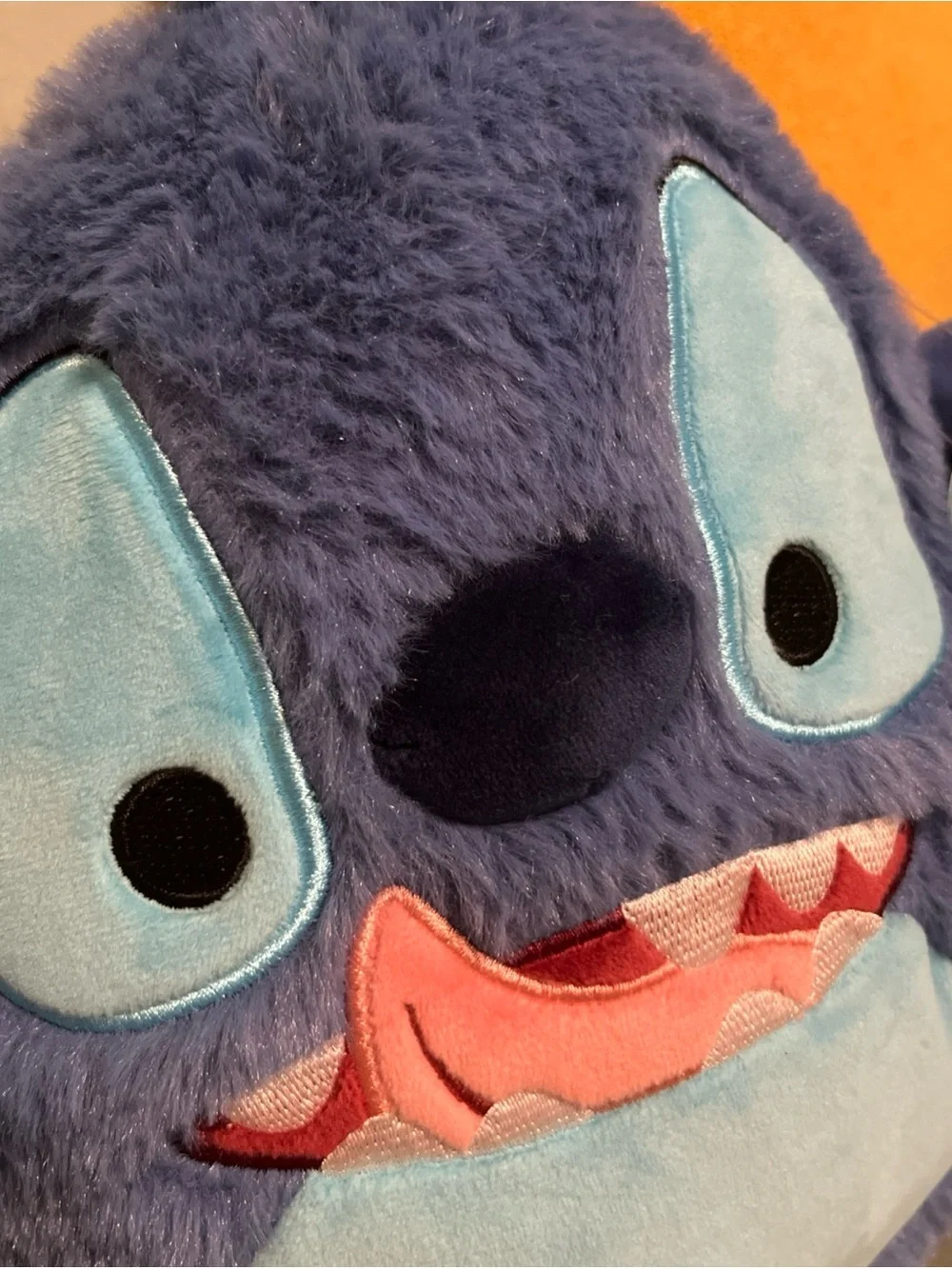 Squishmallows Fuzz-A-Mallows Disney Stitch Tongue Out Plush 8” Lilo & Stitch NWT